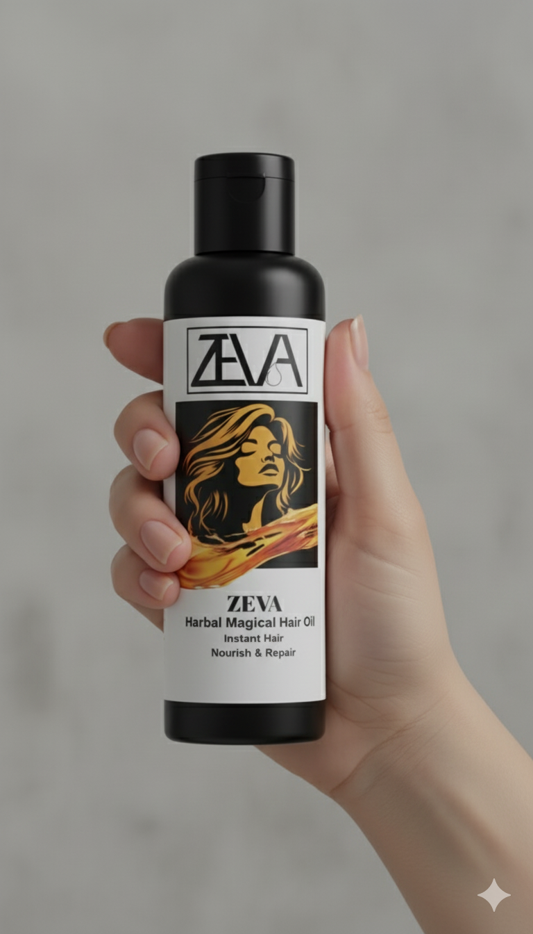 Zeva Harbal Magical Hair Oil (💯Guaranteed Visibal Results) With 7 Days Returan Policy