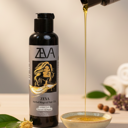 Zeva Harbal Magical Hair Oil (💯Guaranteed Visibal Results)