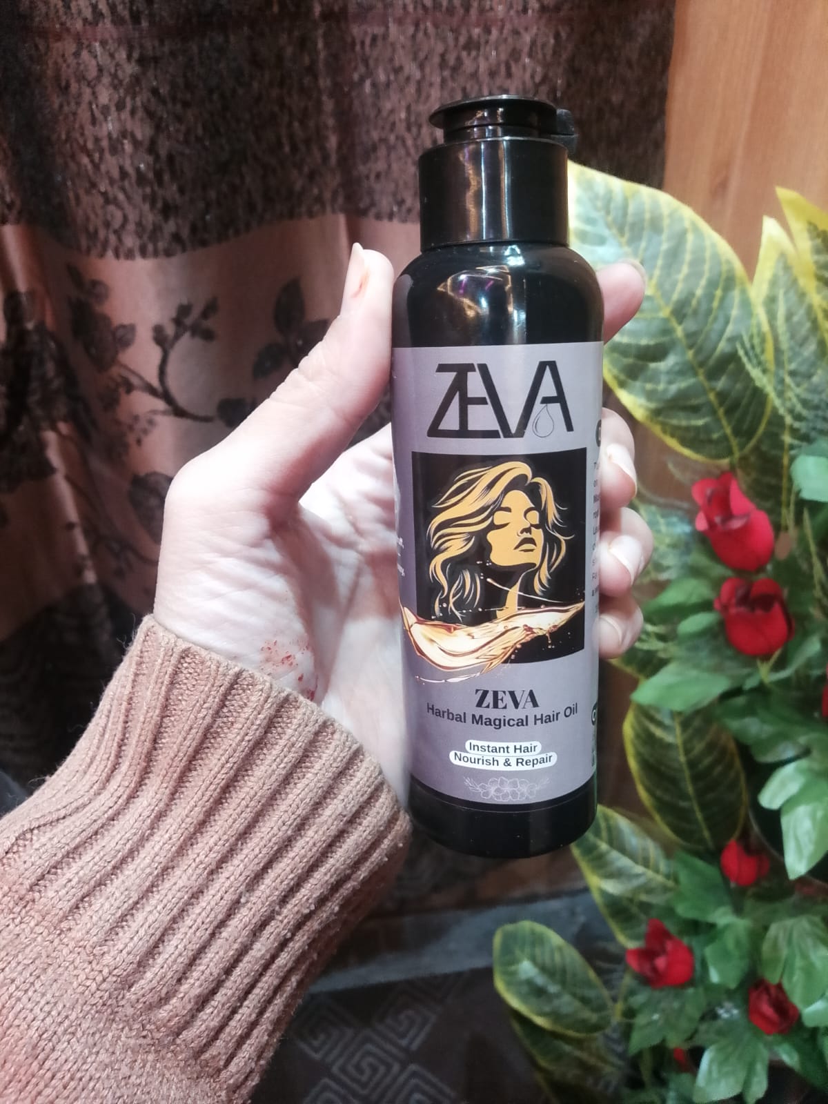 Zeva Harbal Magical Hair Oil (💯Guaranteed Visibal Results)